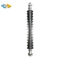 Полимерные электрические изоляторы высокого напряжения 126 кВ на подстанциях